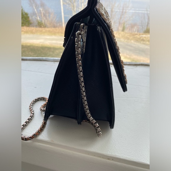 Catherine Malandrino Anabelle Shoulder
Bag Floral - black with pink rosettes - Picture 4 of 12